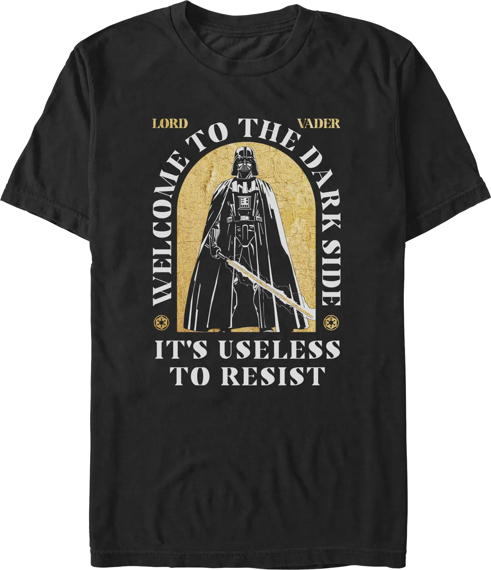 Welcome To The Dark Side It's Useless To Resist Star Wars T-Shirt