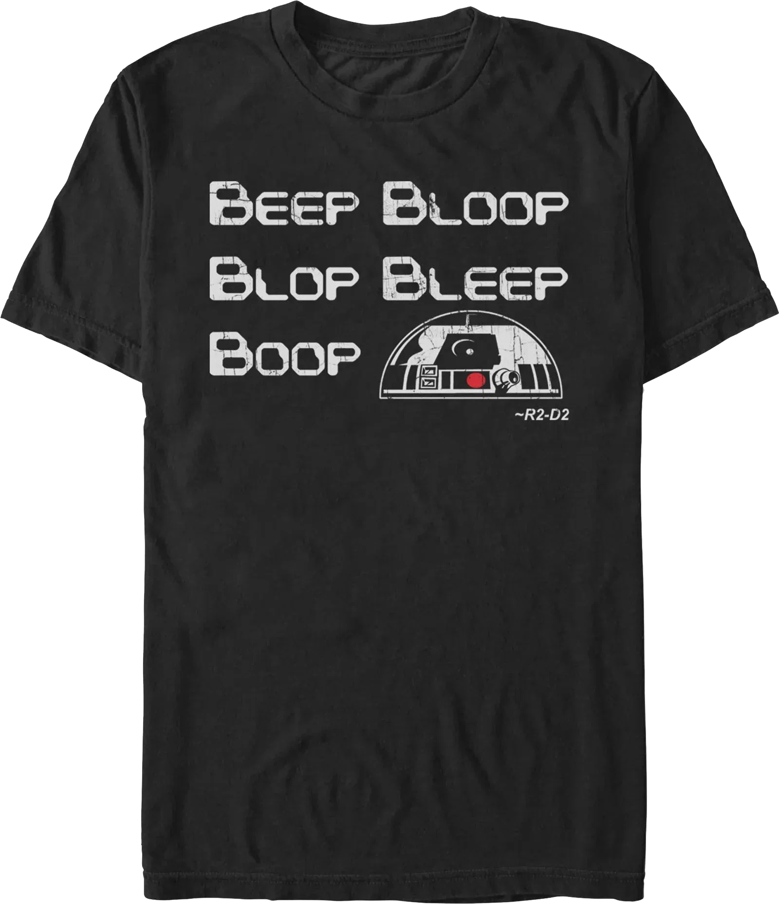 R2-D2 Beep Bloop Blop Bleep Boop Star Wars T-Shirt