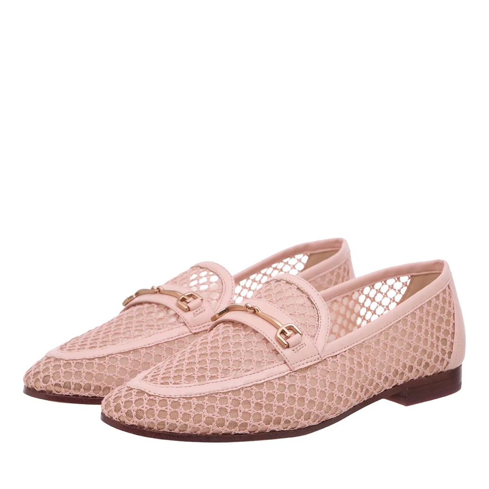 Sam Edelman Loraine Mesh Ballet Pink Loafer