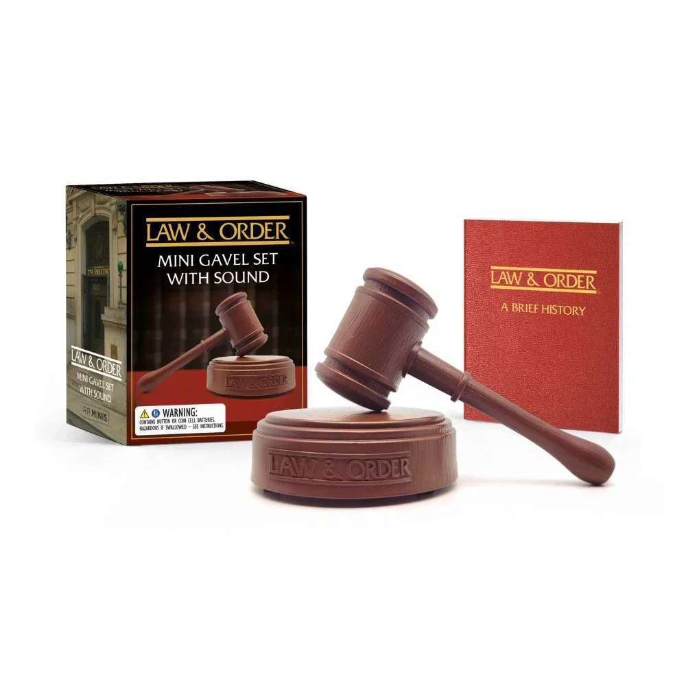 Image of Law & Order: Mini Gavel Set with Sound