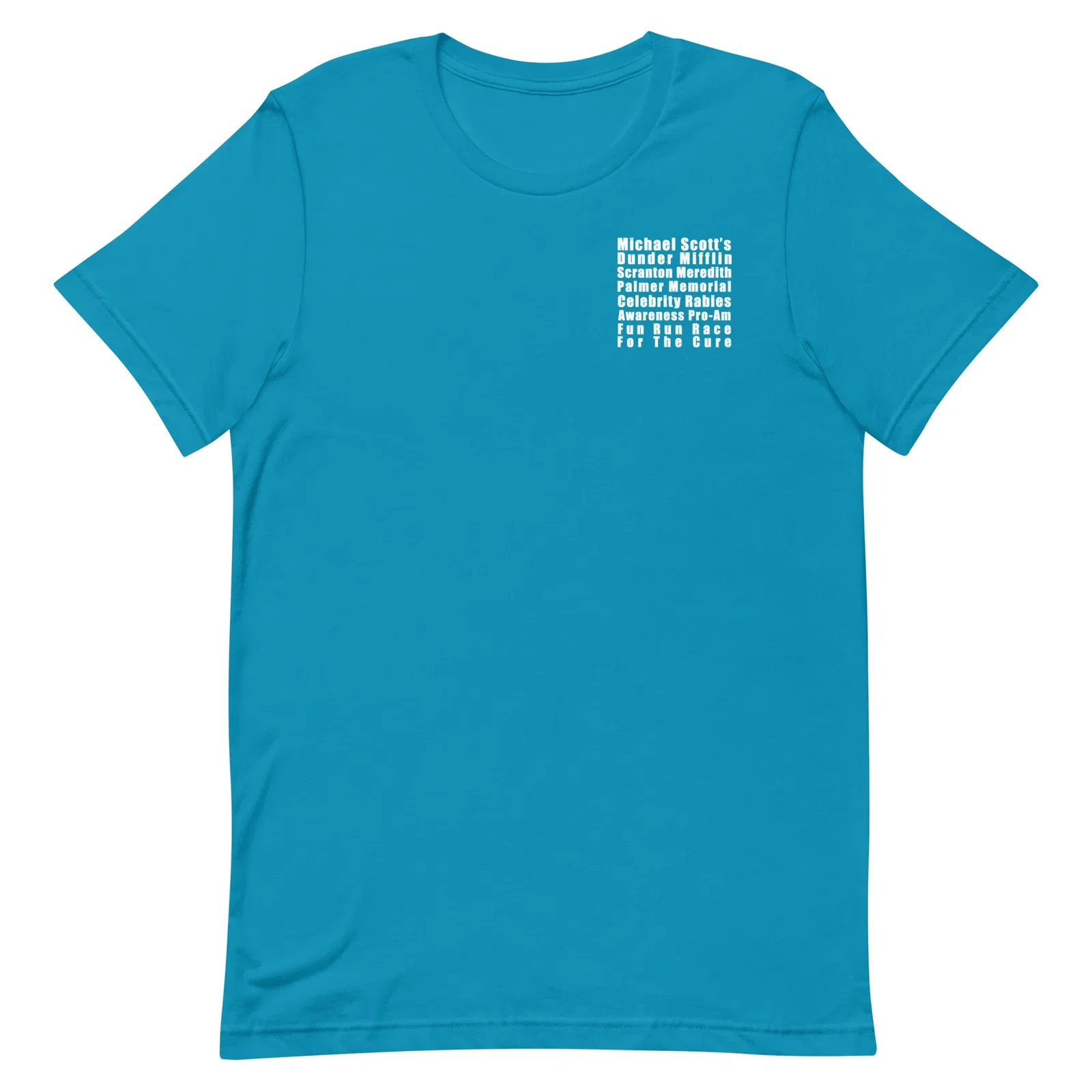 Image of The Office Support the Rabid Adult Short Sleeve T-Shirt