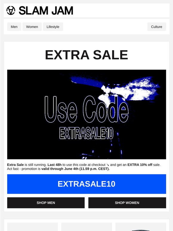 Extra Sale - Last 48h