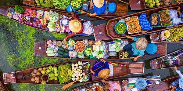 Thailand and Vietnam Image