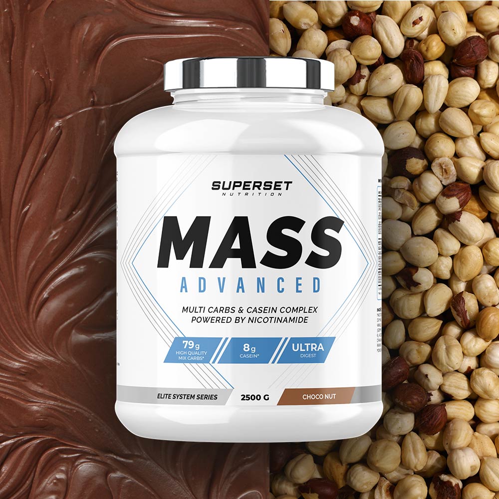 MASS ADVANCED (2,5 KG) : Top gainer pour une prise de masse rapide !