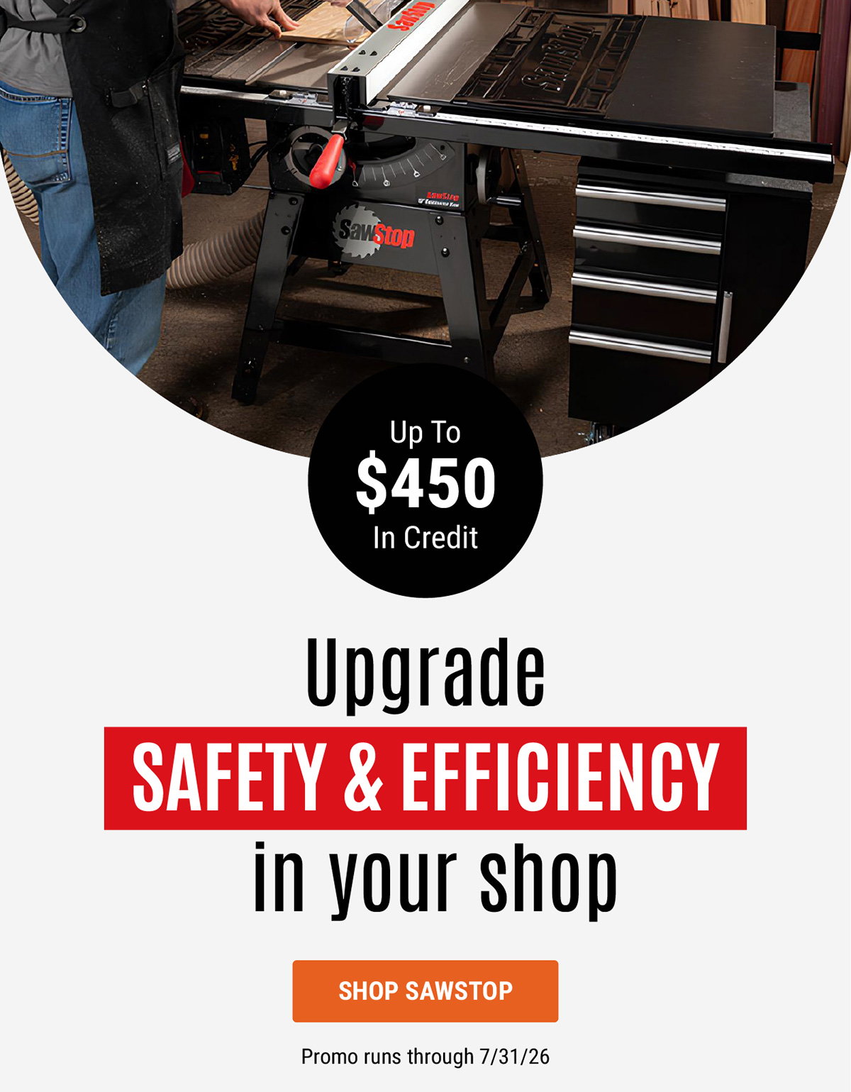 Upgrade safety & efficiency in your shop