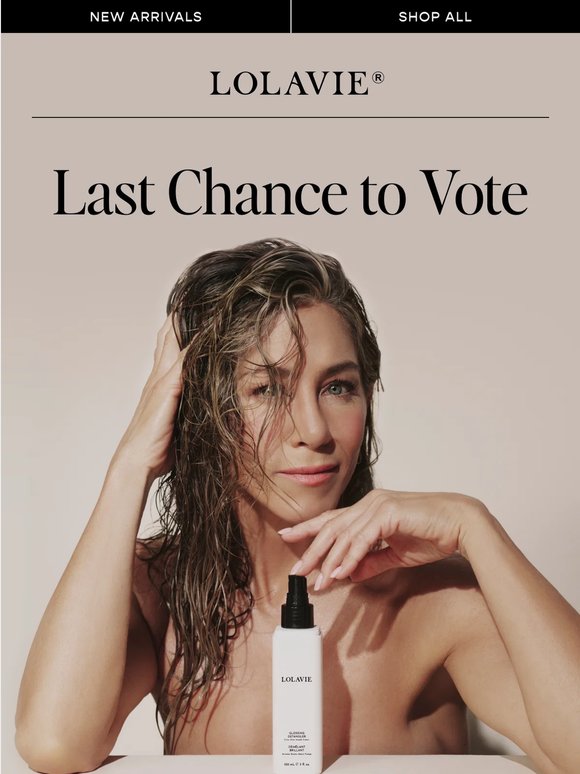 Last Day To Vote For LolaVie ✨