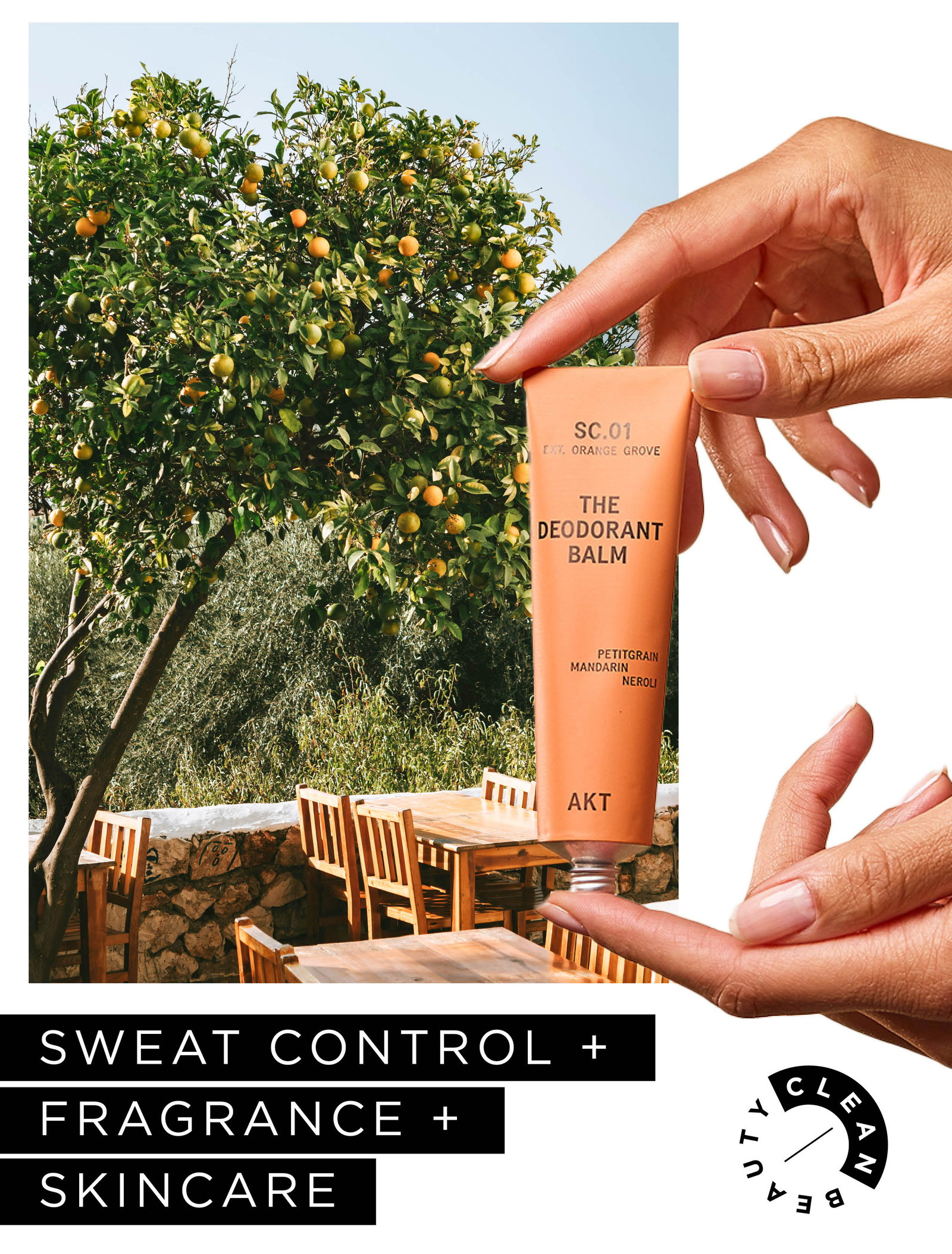 The Deodorant Balm - SC.01 ORANGE GROVE