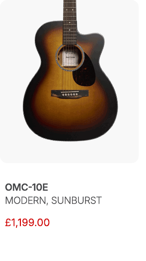 Martin OMC-10E Modern, Sunburst