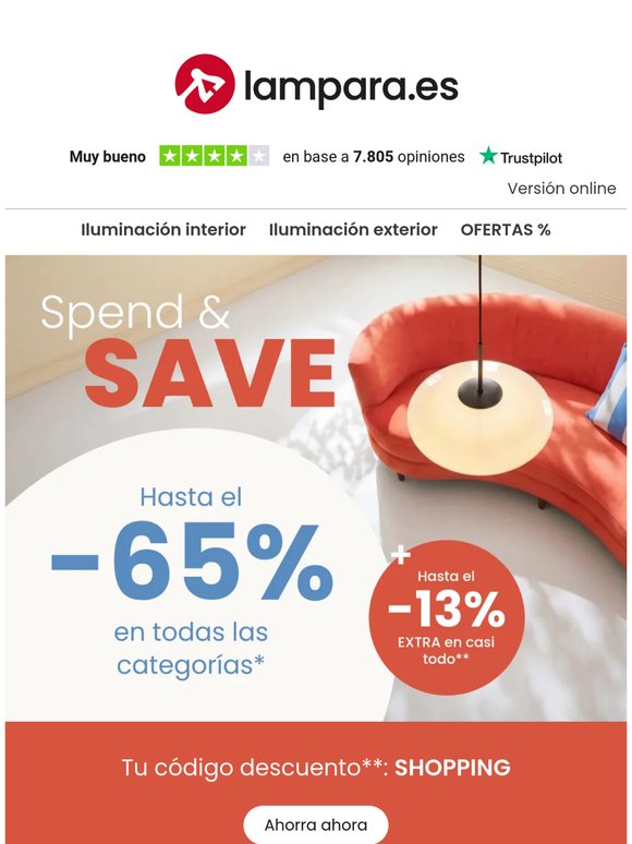 Grandes descuentos en nuestros días de ahorro 🧡