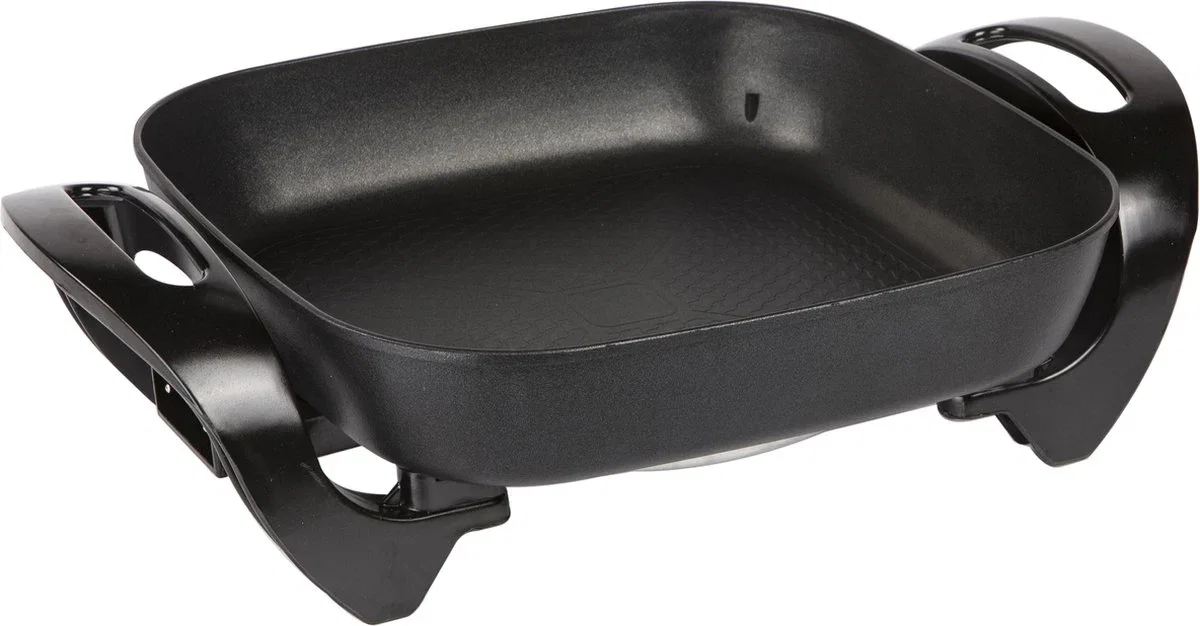 Image of Skoov Hapjespan – 2-in-1 Elektrische BBQ Grill met Hotpot