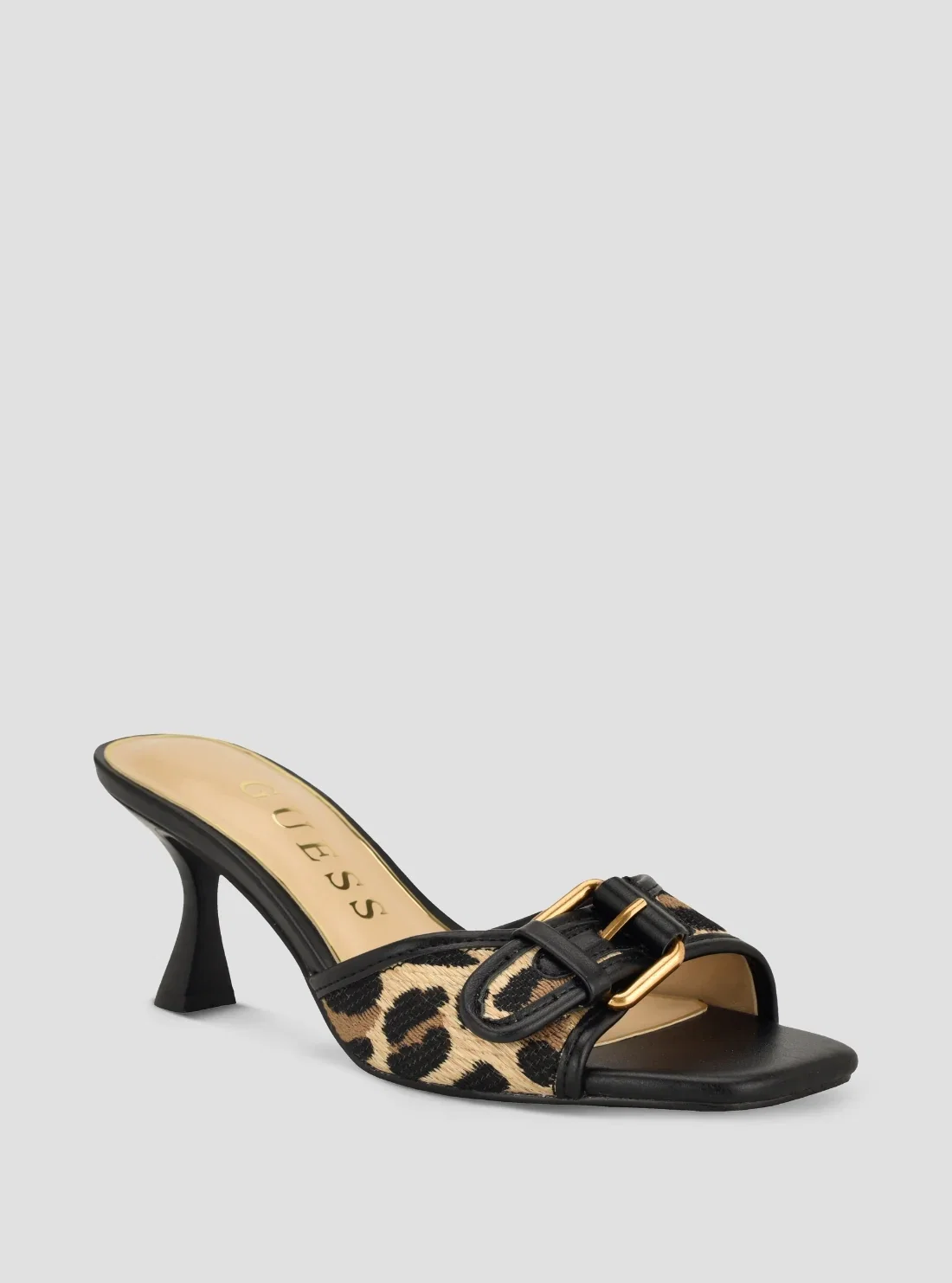 Image of Medium Brown Dista Kitten Heels
