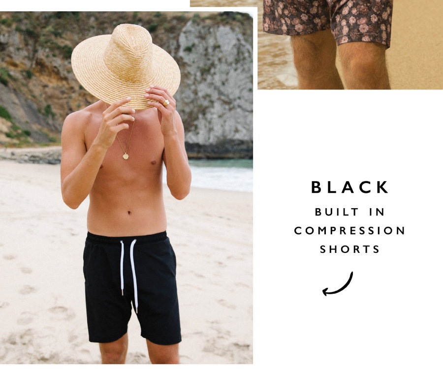 built in compression shorts