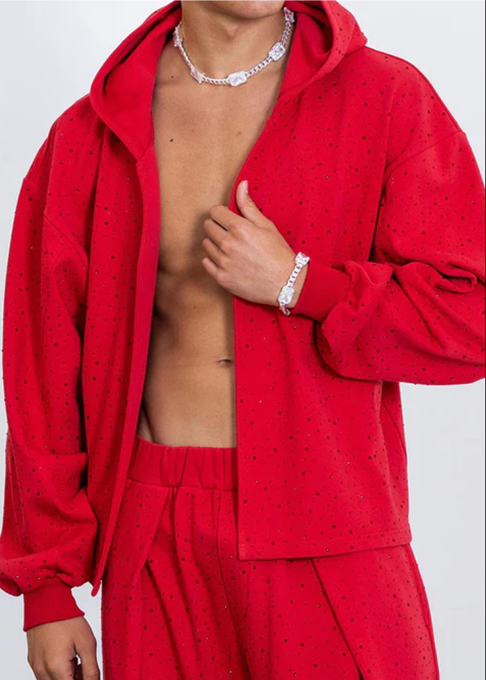 Kai Rhinestone Cardigan