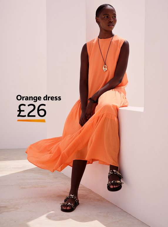 ORANGE DRESS
