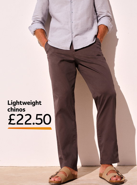 LIGHTWEIGHT CHINOS