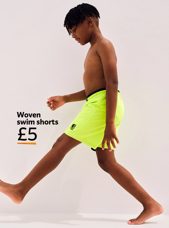 WOVEN SWIM SHORTS