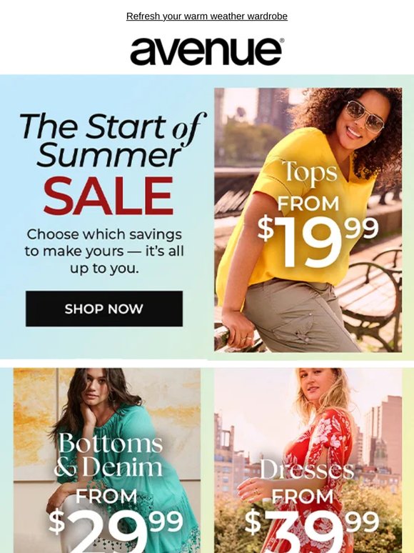 ☀️ Summer Deals From $19.99