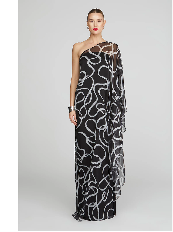 Elodie Chiffon Caftan