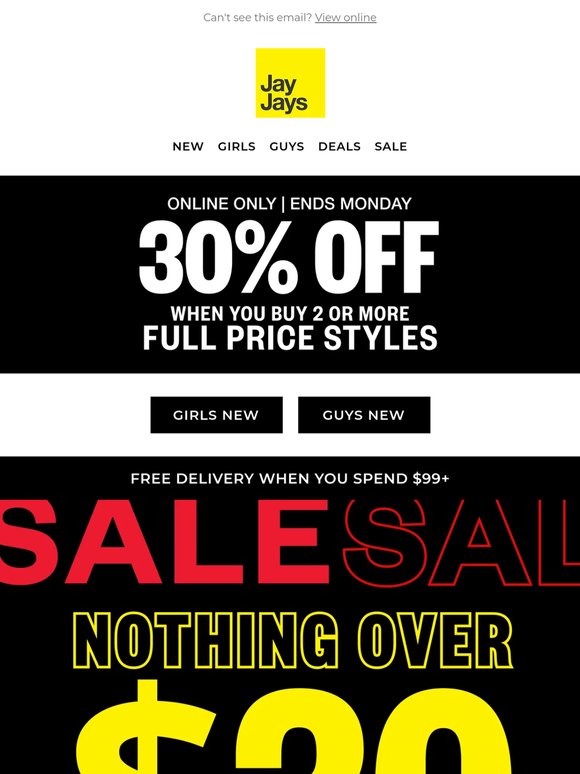 Whats better than one sale? TWO!