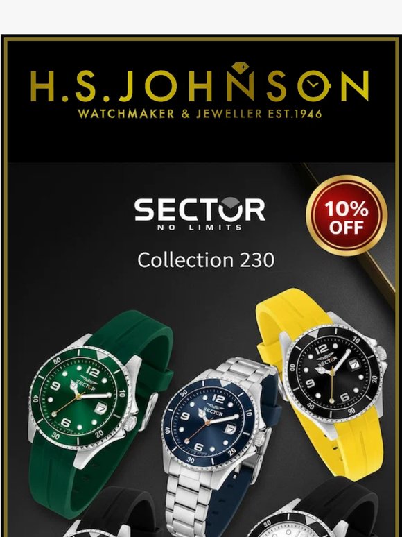 ⌚ Exclusive: 10% Off All Sector Watches - Only this week