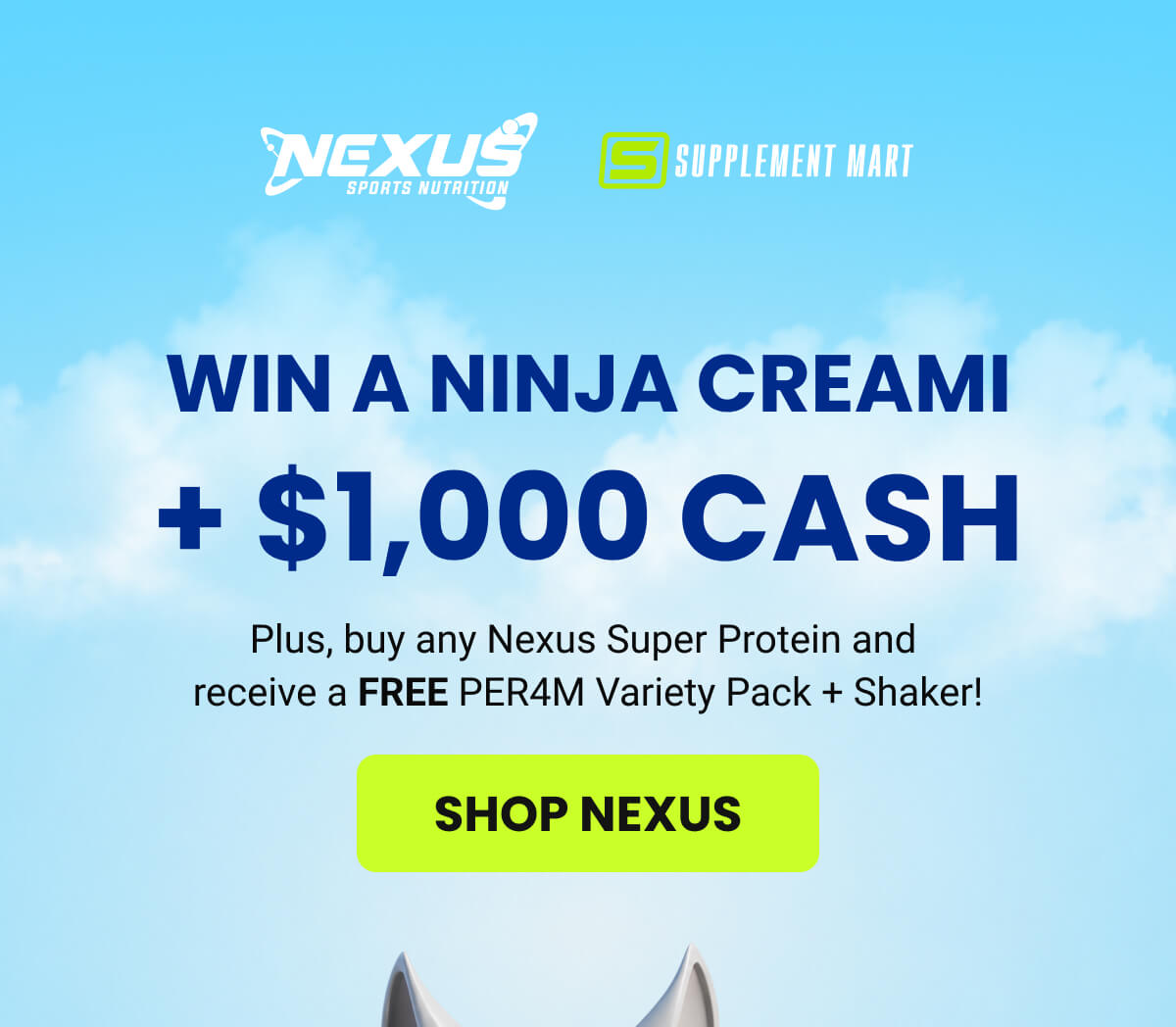 WIN A NINJA CREAMI + $1,000 CASH | SHOP NEXUS