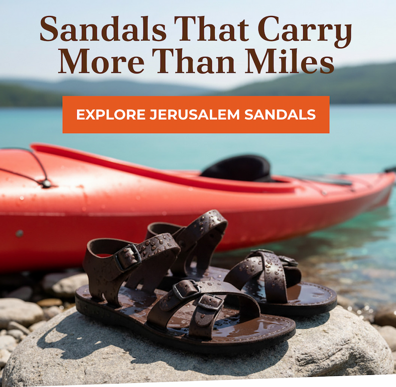 Sandals That Carry More Than Miles