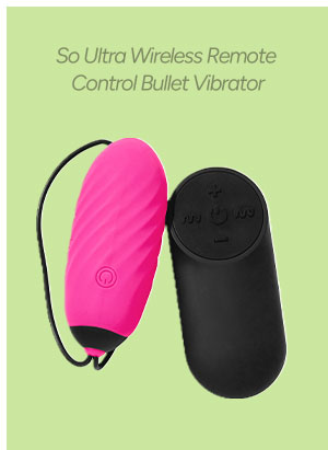 So Ultra Wireless Remote Control Bullet Vibrator