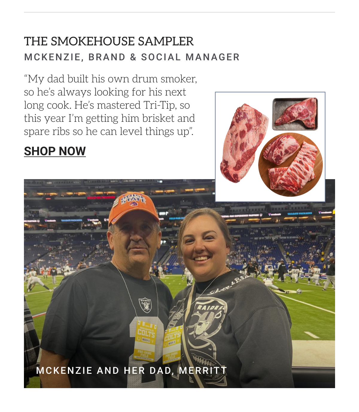 Smokehouse Sampler McKenzie pick