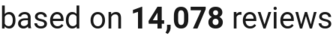 number of reviews