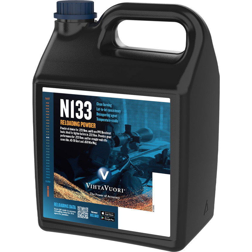 Image of Vihtavuori N133 Powder 8 lb Canister