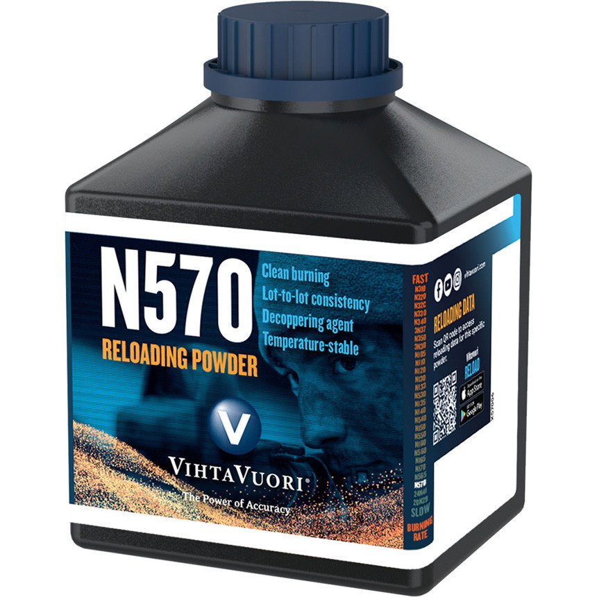 Image of Vihtavuori N570 Powder 1 lb Canister 