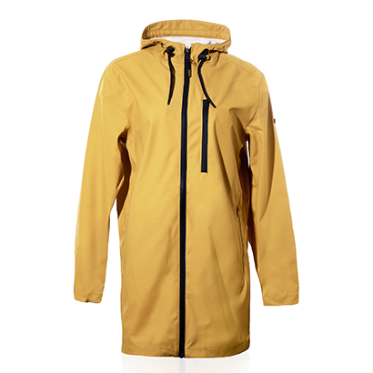Harborside Waterproof Raincoat — Yellow