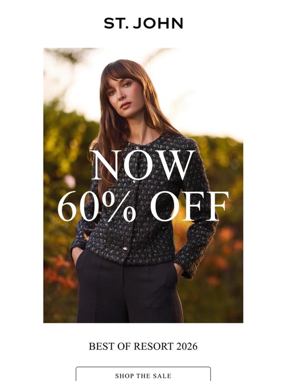 Resort Best-Sellers, Now 60% Off