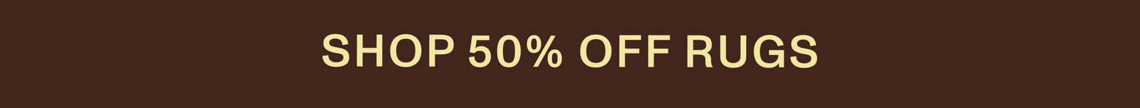 50% Off Rugs