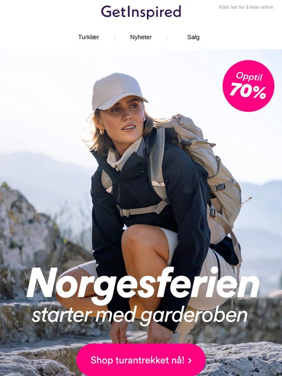 Norgesferien starter her! 👉