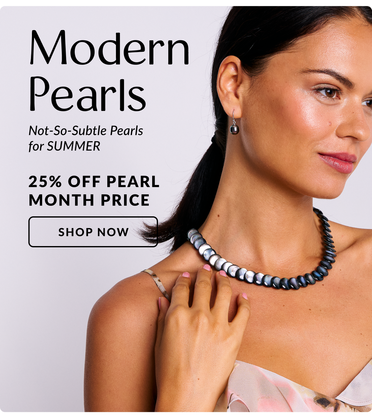 Modern Pearls, Perfect for Pearl Month 