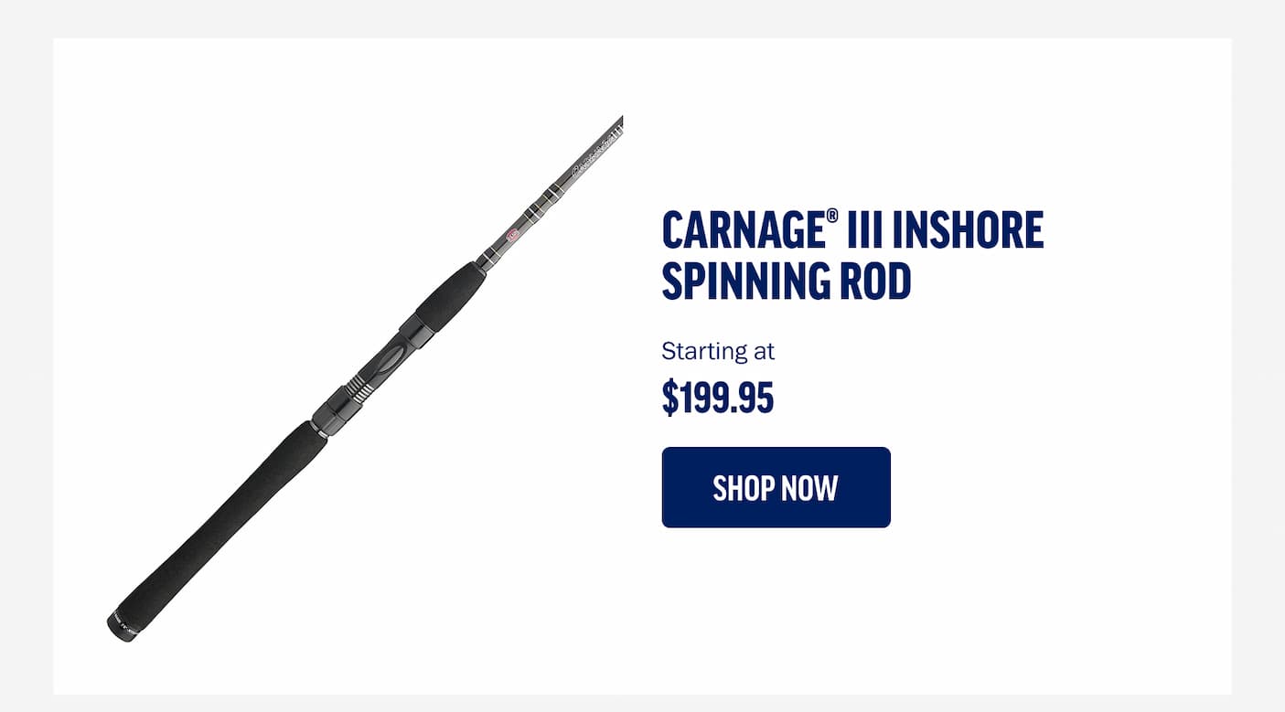 Carnage III Inshore Spinning Rod