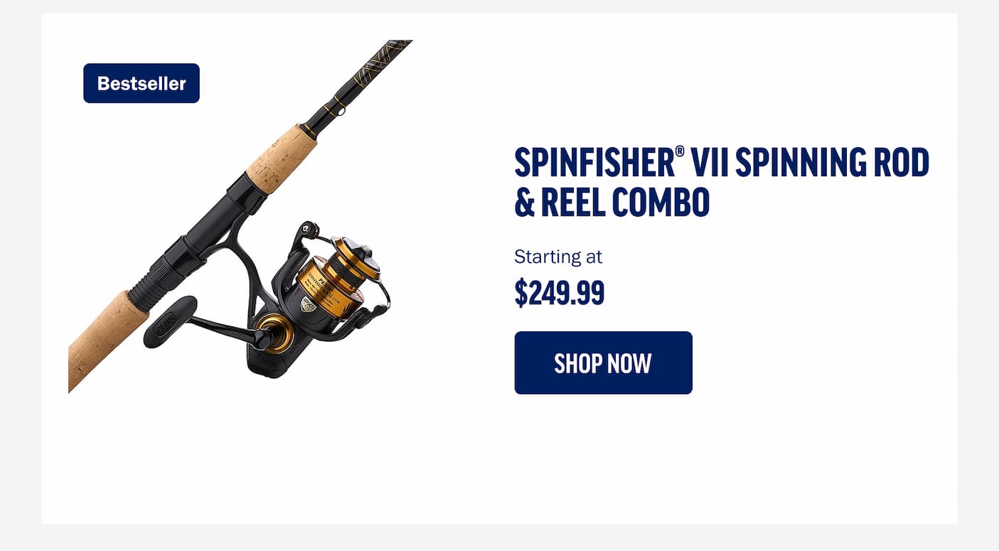 Spinfisher VII Spinning Rod & Reel Combo