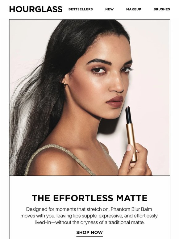 A Soft-focus Matte Lip Without the Dryness