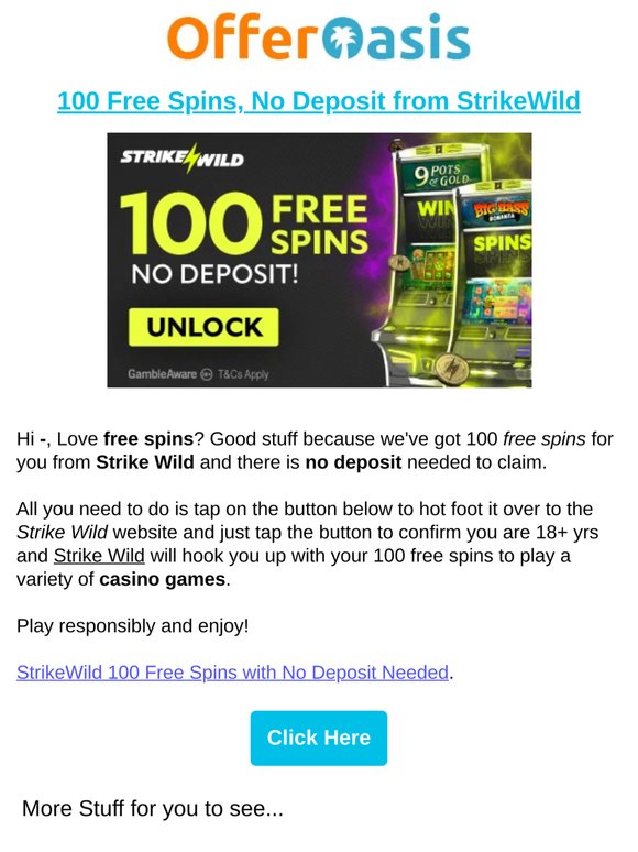 You've Got Free Spins!