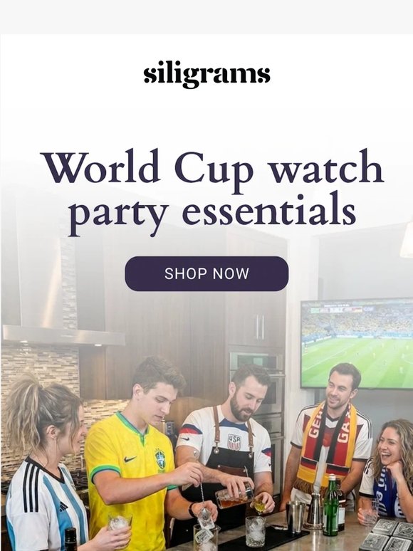 Your World Cup watch party essentials ⚽️🌎