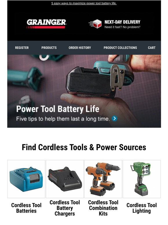 5 Tips for Long-Lasting Power Tool Batteries