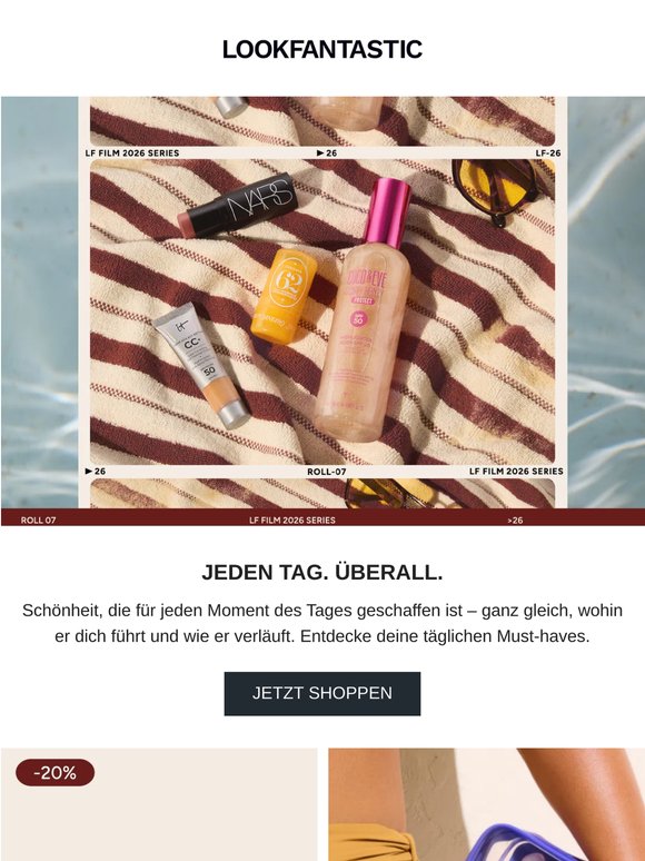 JEDEN TAG. ÜBERALL.