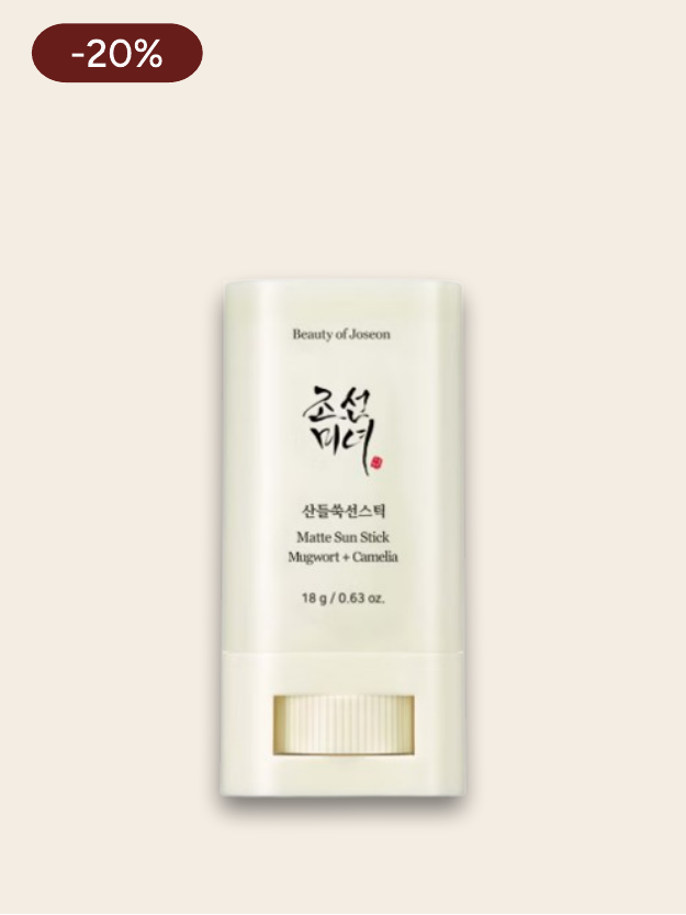 Beauty of Joseon Stick Solaire Mat Armoise et Camélia SPF50+ [18 g]