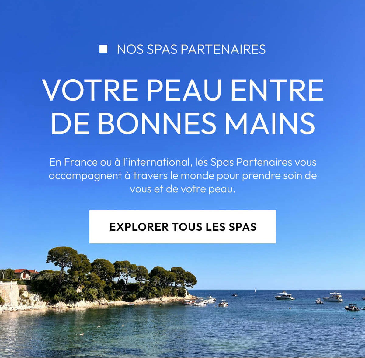 VOTRE PEAU ENTRE DE BONNES MAINS