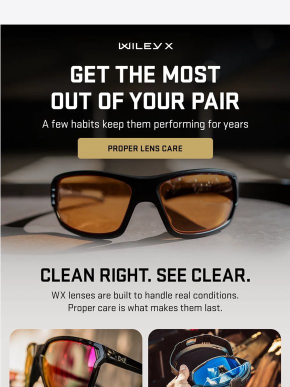 Protect Your Lenses. Protect Your Vision.