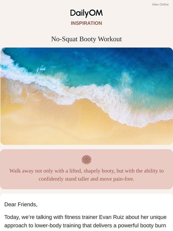 Lift & Tone Your Booty—No Squats Required