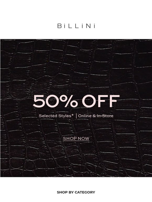 End Of Season Sale Starts Now