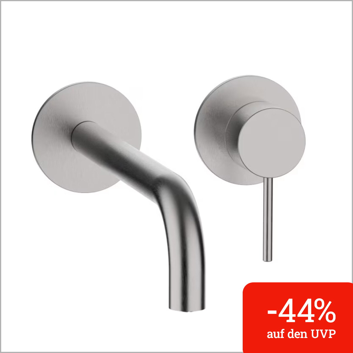 Herzbach MODUL7 IX Waschtisch-Wandbatterie Farbset Ausladung 24 cm