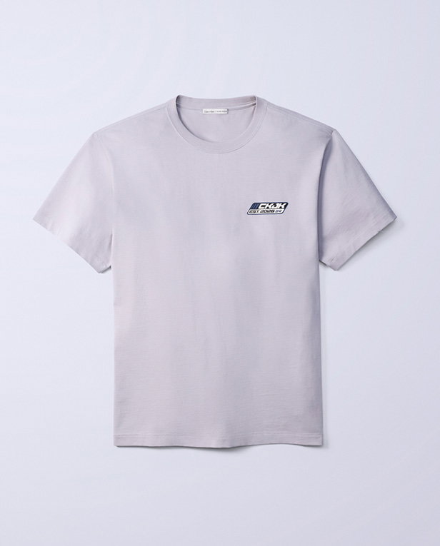 JUNG KOOK FOR CALVIN KLEIN LOGO BADGE RELAXED T-SHIRT